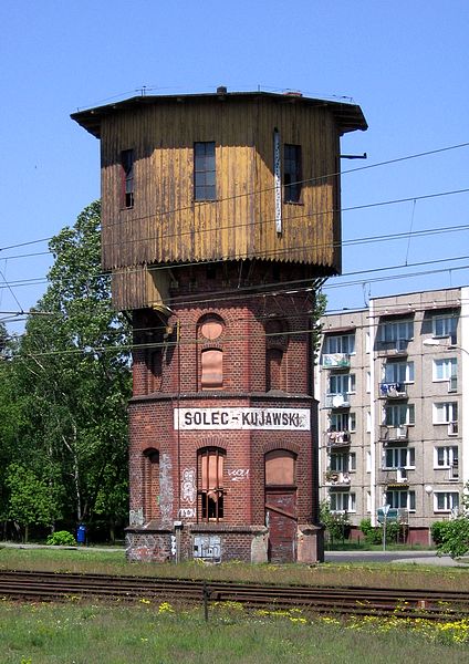 Solec Kujawski - wieża kolejowa