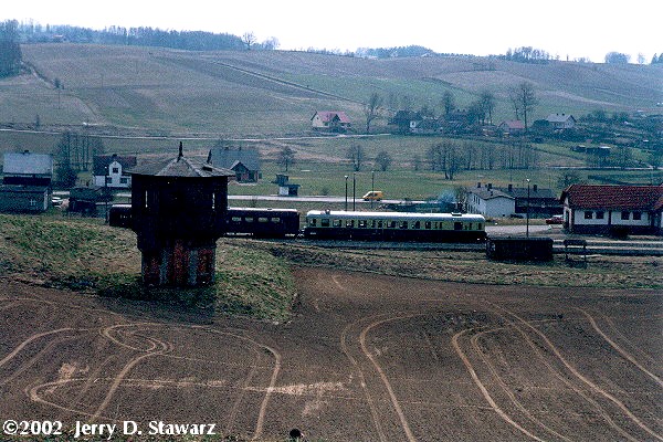 Miechucino - wieża kolejowa